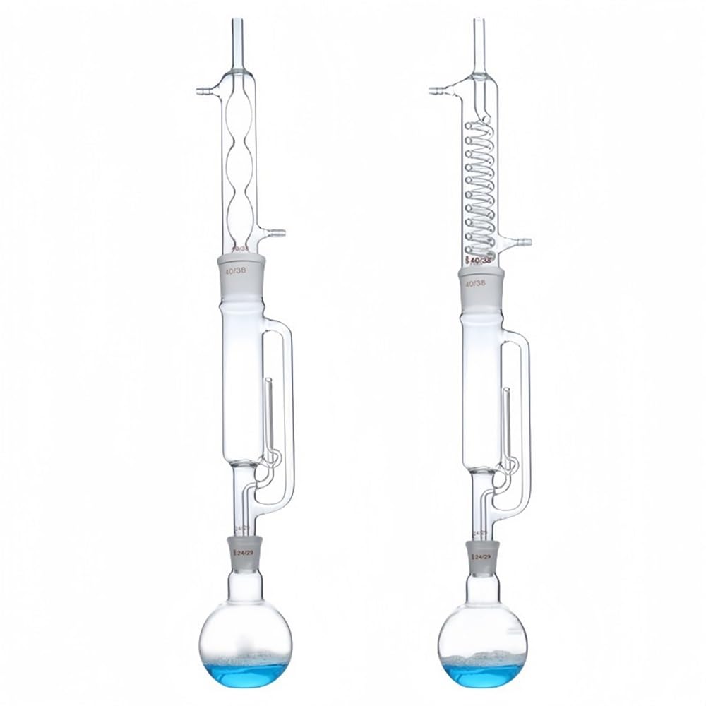 Instrumentos y Equipos de Laboratorio urządzenie do ekstrakcji 60-500 ml ze skraplaczem, zestaw do ekstrakcji ze szkła borokrzemowego do laboratorium (150 ml spherical)
