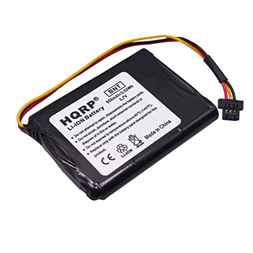 Hqrp Battery Compatible With Tomtom Start 45, Start 45M, Start 55, Start 55M 6027A0090721 1Ef0.017.03 1Et0.052.09 4Ef0.017.00 4Ef00 Gps Navigator #TOP3
