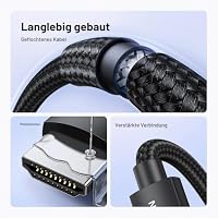 UGREEN HDMI 2.1 Kabel, zertifiziert, 8K@60Hz, 4k@240Hz/120Hz, 48Gbps, 10M – Ansicht 6