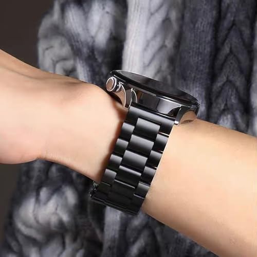 Image of Quick Release Stainless Steel Watch Band Matte Brushed Metal Watchband 14mm 16mm 18mm 20mm 22mm 24mm Universal Solid Stainless Steel Metal Smartwatch Bracelet Replacement Band for Men Women