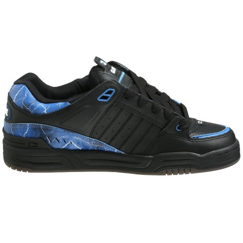 Image of Globe Men's Fusion Sneaker,Black /Cobalt Lightning,14 M US