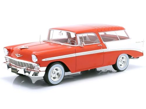 KK SCALE MODELS 1/18 - C-HEVROLET Bel Air Nomad Custom - 1956