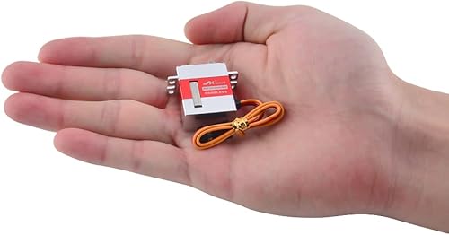 Miniatura 3 de JX PDI-HV2006MG 13.7lbs Metal Gear Full CNC sin núcleo HV Servo digital para RC Glider 500 Class Heli Tail y Swashplate