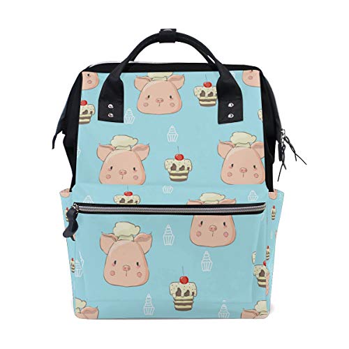 Pig - Mochila para tartas, gran capacidad, multifunción, para momia