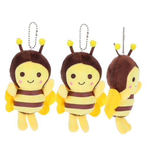 Porte clés peluche abeille mignon, souvenir parfait pour anniversaire