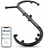 My Balance Hochwertiges Triggerpunkt Massagegerät I Robust verarbeiteter Massagestab inkl. Silikonaufsätze & E-Book I behandle Triggerpunkte effektiv