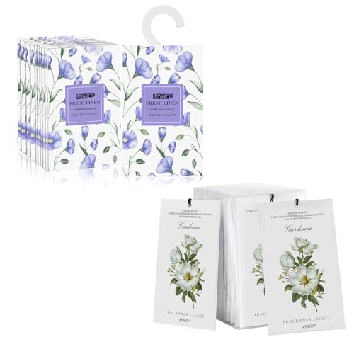 12 Sachets Aromáticos para Cajones y Closets