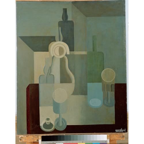 Toile Amédée Ozenfant Nature morte grand format décoration murale haut de gamme