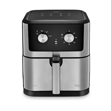 Fritadeira Elétrica Chrome Fry Inox Elgin 8L 1900W 220V - Airfryer
