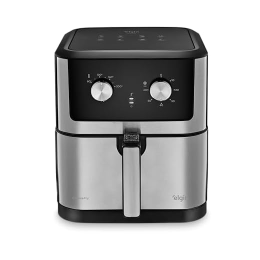 Fritadeira Elétrica Chrome Fry Inox Elgin 8L 1900W 110V - Airfryer