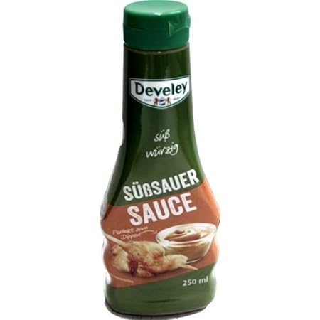 Develey Susssauer Sauce Zum Dippen 250ml Flasche Amazon De Lebensmittel Getranke