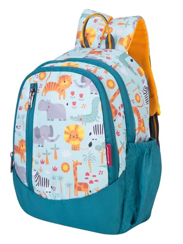 Image of COSMUS TINY TOTS ANIMO Printed School Bag 20L - 16 inches Kids Backpack ideal for Boys and Girls of Age Group 2-5 yrs | Student Casual Daypacks