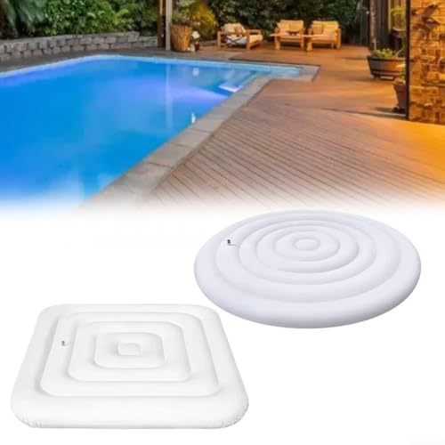 Protection de jacuzzi extérieur gonflable et isolante pour préserver l'eau