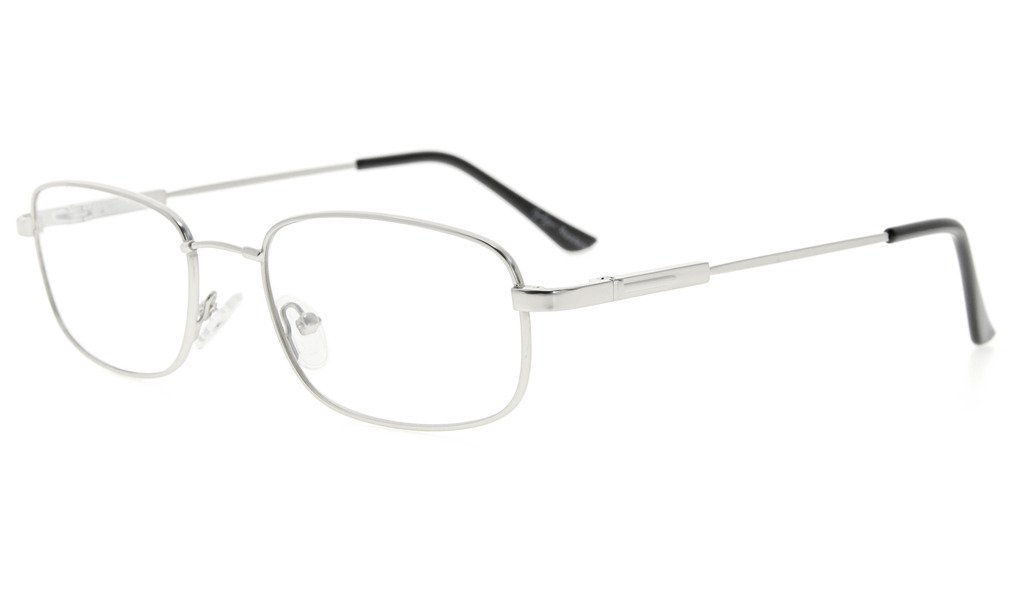 Eyekepper Mens Womens Reading Glasses Bendable Titanium Memory Readers