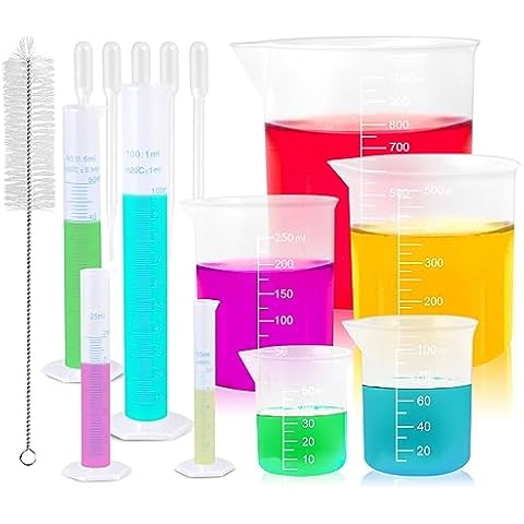 Verdenu 15 PCS Plastic Measuring Tools Set Cover
