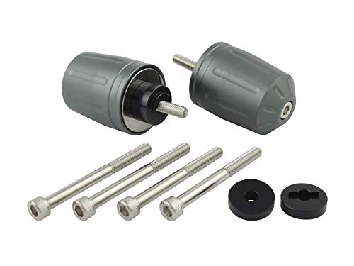 ポッシュ(POSH) バイク用品 ハンドルバーエンド ウルトラヘビーバーエンドタイプ2 ホンダ/スズキ系純正ハンドル用 M6タイプ CB1300SF/SB | CB400SFなど マットグレー 033979-29-10