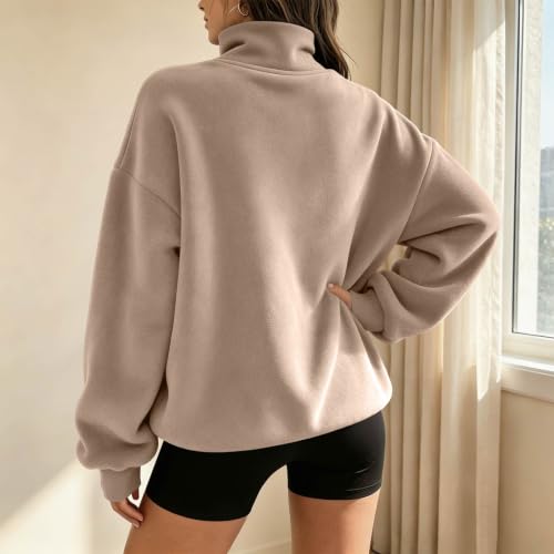 Mock Neck Plus Size Sweatshirts for Women Pullover Pullover Tops Varsity - image 3