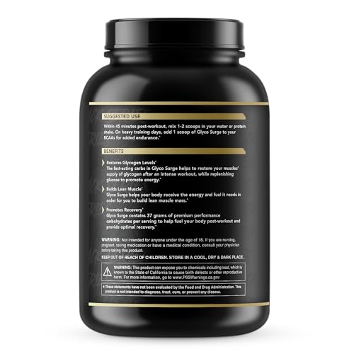 Anabolic Warfare Glyco Surge Intra & Post Workout Carb Powder - Fast-Digesting Performance Carbohydrates for Glycogen Replenishment - 37g Per Serving for Muscle Recovery* (Natural - 40 Servings) - Image 2