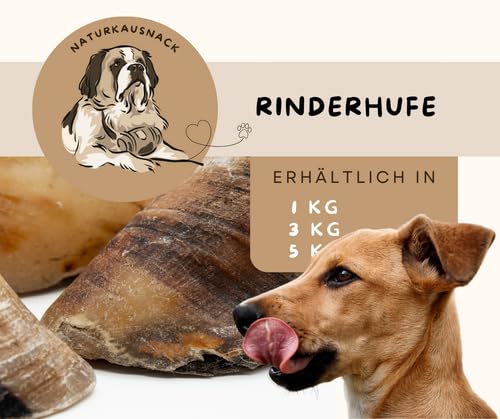 Warnick´s Tierfutterservice - Naturkauartikel - Hundesnack - Hundeleckerlie - Rinderhufe 5 KG - Kauspaß für Hunude