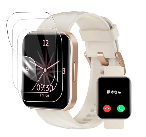 For RUIMEN 1.85�C���` �t�B���� �ی�t�B�����y2026�N�z�X�}�[�g�E�H�b�` Smart Watch 1.85�C���` �t�B���� �����x ���������x �w��h�~ ���˒ጸ ������ɋ��� ��U�h�~ �_��t���ی�t�B���� �ی�t�B�����y3������z