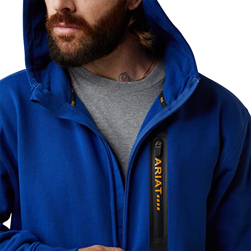 Image of ARIAT Men's Rebar Workman Full Zip Hoodie