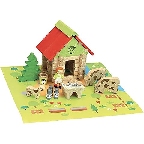 Jeujura 8224 8224-Maison Comte-50 Pieces Wooden Construction Set, Maison du Comte Cover