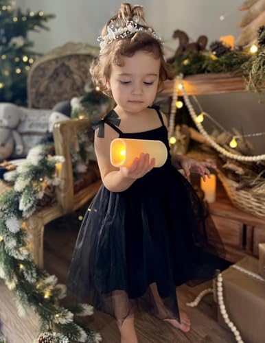 Arshiner Toddler Tutu Dress Girls Sleeveless Birthday Party Dresses Cute Princess Tulle Sundress for Kids 2-6Y4