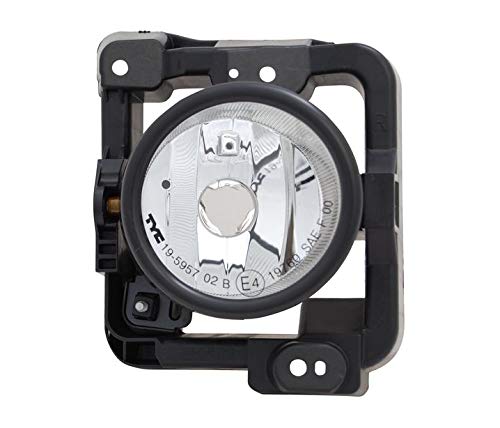 Luz antiniebla derecha compatible con Honda Accord 8 2007 2008 2009 2010 2011 VH468P foco halógeno delantero niebla luces luces luces luces de niebla lado pasajero parachoques delantero niebla luz