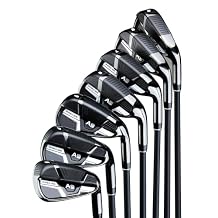 Precise A9 Golf Iron Set 7 Clubs 5SW | Right Hand | Project X Cypher Graphite Shafts & Dual-Compound Grips Men