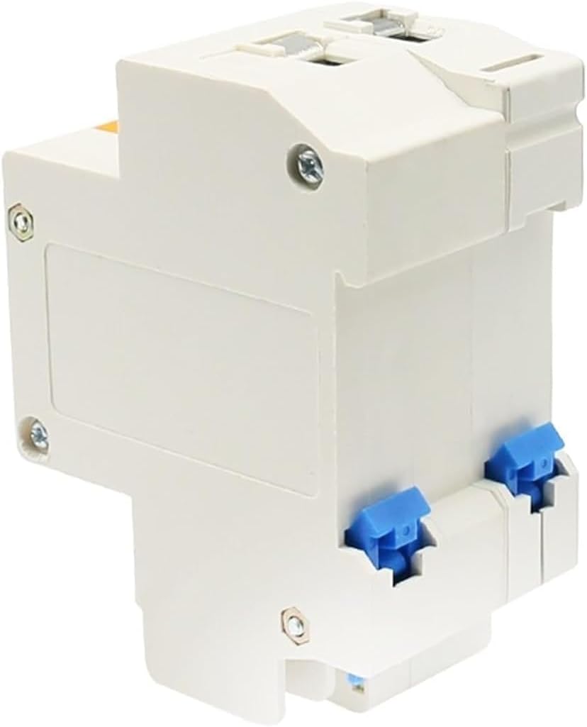 ALKOY Circuit Breaker Dc 12v Battery Reset Mini Circuit Breaker Residual Current DZ47-63LE 3A 6A 10A 16A 20A 25A 32A 40A 50A 1P 1Pcs (Size : 3A)