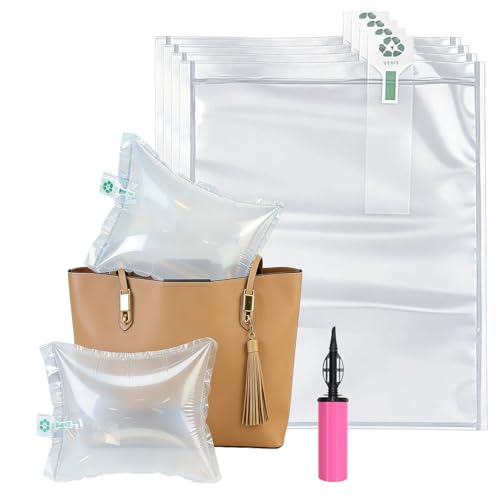 Hijelyn Purse Fillers to Keep Shape and Prevent Creases 50 Pack Purse Shaper Insert Pillows Handbag Organizer for Storage & Display Bag Stuffing Inflatable Large Air Pillows for Shipping 11.819.84