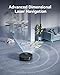Kewbily Robot Vacuum and Mop Combo, LiDAR Navigation with Ultra Slim Design, Smart Mapping Robotic Vacuum Cleaner, 9000Pa Suction, Customizable Cleaning for Pet Hair, Carpets, and Hard Floors