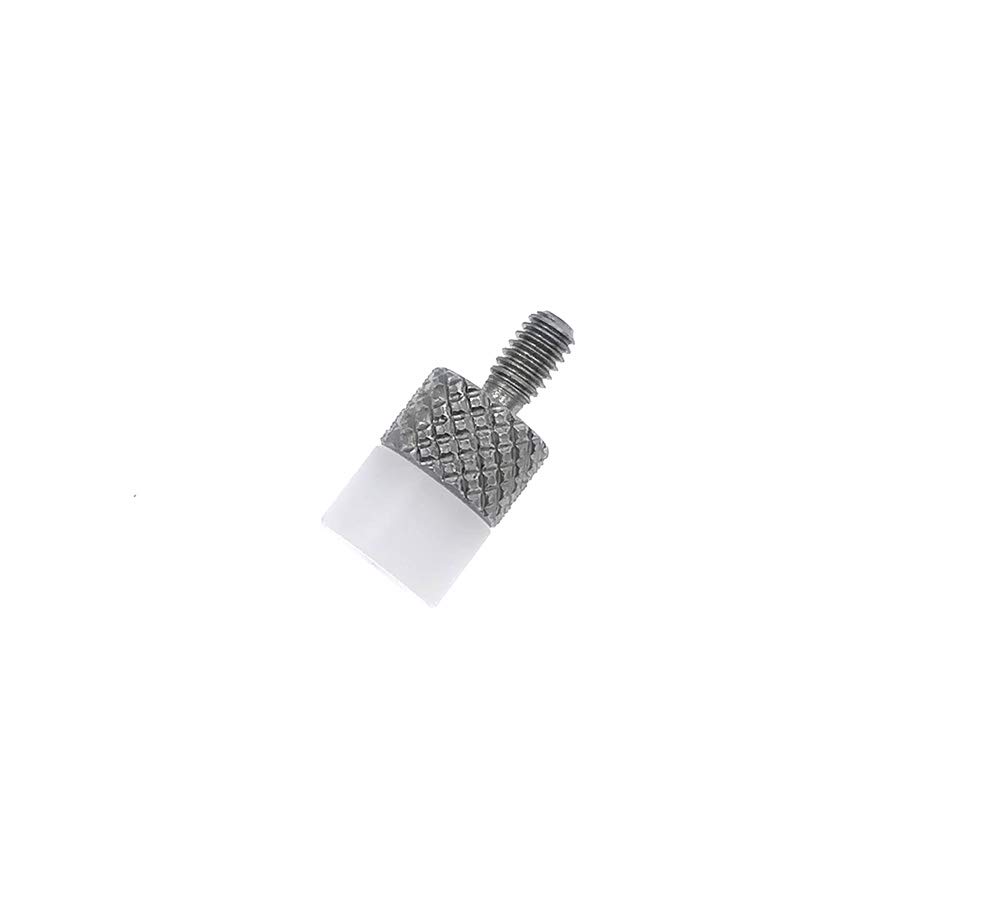 Plastic Flat Contact Point for Dial Digital Indicator Depth Gauge Thickness Gauge 8mm Length M2.5 Thread (A Set)