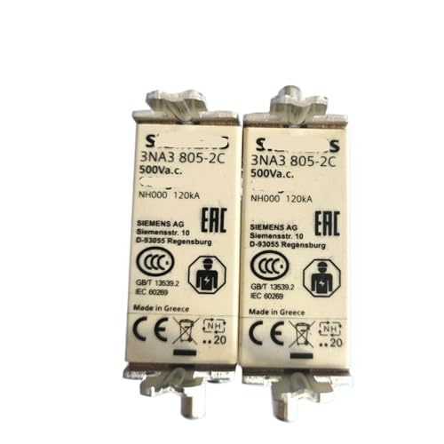 Fusible 3NA3807-2C NH000 évitant la surchauffe des circuits 500V