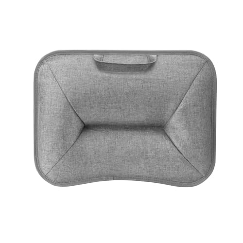 GREOHNMPAW Escritorio Portátil con Almohada Acolchada para Computadoras Portátiles: Bandeja de Escritura Portátil para Trabajo de Oficina, para Uso Doméstico y de Viaje con Asa