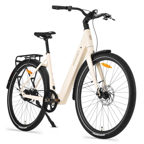 VecoCraft Luna E Bike Damen 28 Zoll City E-Bike. Electric Bike mit Motor,...