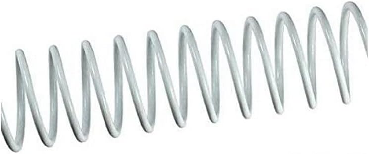 Fellowes 53150 – Pack of 50 Metallic Swirls, 30 mm, White