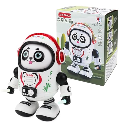 Robot Panda Dancing Walking Juguete De Baile Eléctrico, Robot De Baile Eléctrico Juguete Interactivo Musical, Con Reproducción De Música Canto Interactivo, Para Niños, Niñas, Niños, Cumpleaños