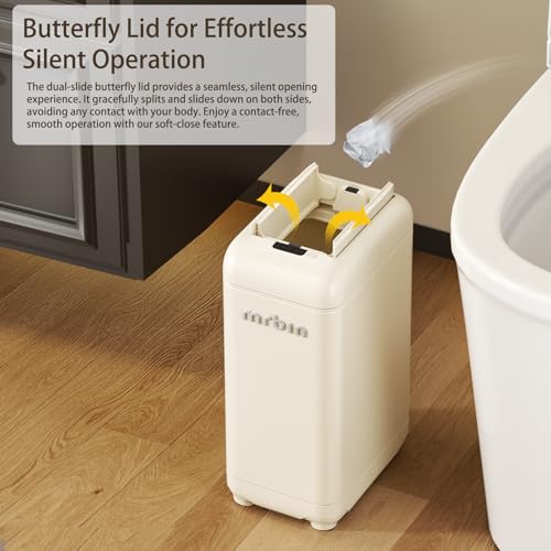 Caneca de basura automática MRBIN 9L perfil delgado miniatura 2