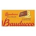 Bauducco Choco Biscuit Cookies – Crispy Chocolate-Covered Biscuits, Individually Wrapped for Snacking, Dessert, and Lunch Boxes, 22.8 oz (Pack of 18, 4 Cookies per Pack)