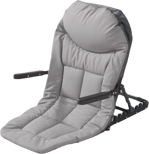 シート折りたたみコンパクト簡易ベッドリクライニングシングルシート肘掛け付き反転式7段角度調節リクライニング省スペース軽量リクライニング和室椅子折りたたみ小型簡易ベッドリクライニング軽量携帯寝やすいコタツ座椅子和室座椅子多用途 (A)