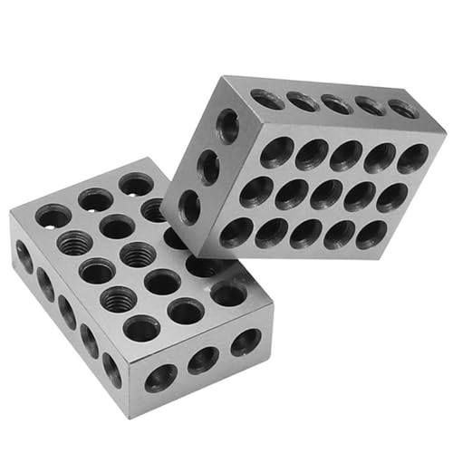 Blocs de fraisage 23 trous cales parallèles de précision rectifiées 0 mm