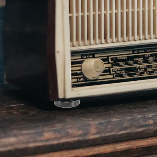 Alipis 4 Almohadillas de Aislamiento para Altavoces 40x12 Mm Carcasa Metálica, Soporte para Subwoofer y Protector de Suelo, Pies de Aislamiento HiFi para Equipos de Audio Doméstico - imagen 9