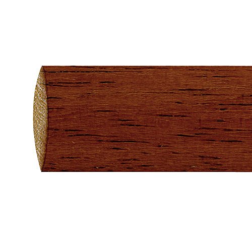 Riel Chyc 5430465 Barra Madera Lisa 1,8 Metros x 20 mm. Nogal