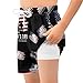 KOCOART Boy Swim Trunks with Compression Liner Size 7 Veterans Day Soldier Kids Swim Shorts Quick Dry Honoring All Who Served Bathing Suit with Boxer Brief Liner