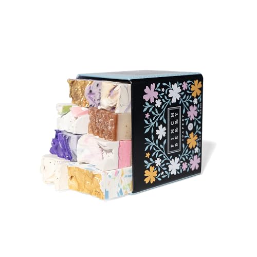FinchBerry 8 Bar Soap Set - Natural Shea & Coconut Oil, Rich Scents & Lush Lather, Ideal...