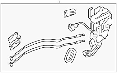 Kia 81310-2T030 Door Lock Actuator Motor