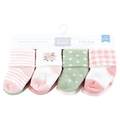 Image of Hudson Baby Girls' Basic Socks,