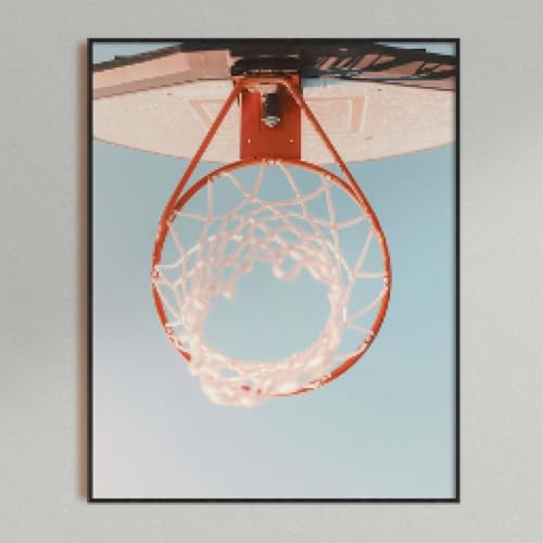 Affiche de basketteur triptyque 60x80 cm pour décoration de chambre ado