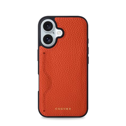 COGURE X}zP[X ݊ iPhone17 P[X {v VNJ[tU[ J[h TPUP[X Vv  p{bNXt COPC1 IWyOrangez